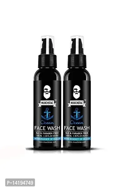 Muuchstac Ocean Face Wash (100 ml) pack of 2