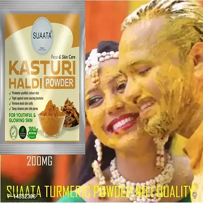 SUAATA Kasturi Haldi Face Pack Powder (200 g)