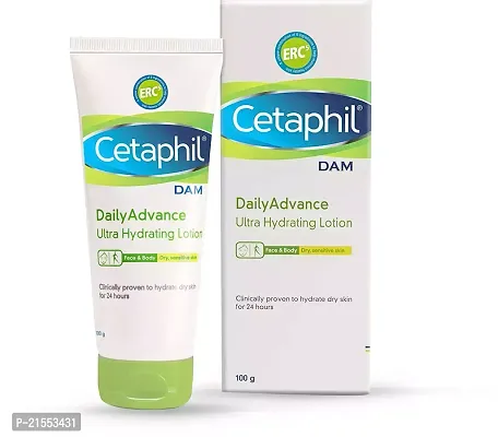Cetaphil DAM Daily Advance Ultra Hydrating Lotion - 100g each (Pack of 2)