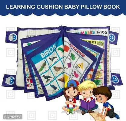 Blue Baby Learning Pillow-thumb0