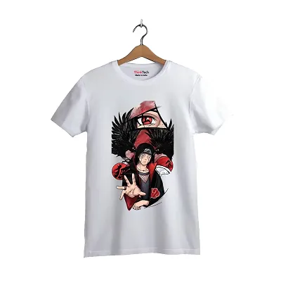 Newly Designed Anime Printed Round Neck T-Shirt For Men