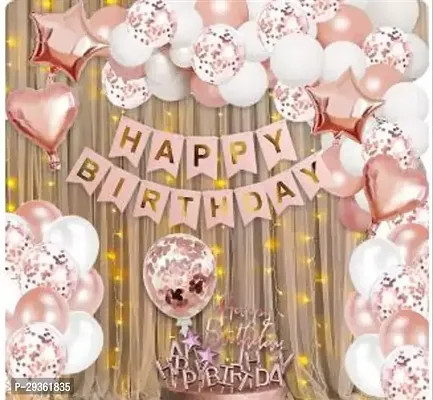 Happy Birthday Decoration Banner with Balloon-thumb0