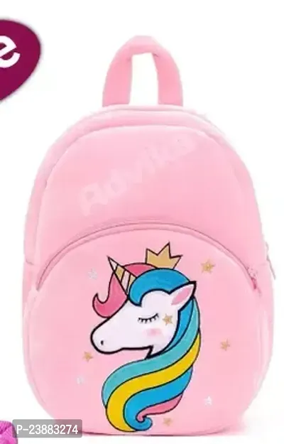 Kids School Bag Soft Plush Backpack Cartoon Toy, Children-thumb0