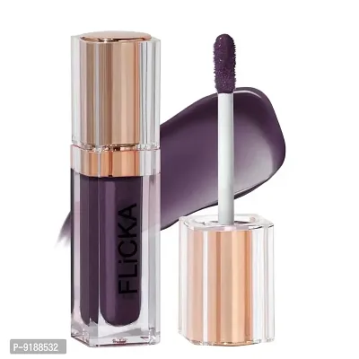 Flicka Shimmery Affair Lip Gloss  Liquid Lip Gloss 5ml Violet