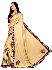 Embroidered Bollywood Lycra Blend Saree-thumb1