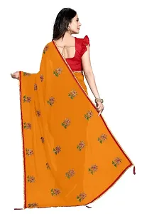 Classic Georgette Saree with Blouse piece-thumb1