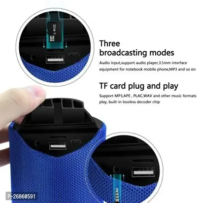 TG113 Super Bass Splashproof Wireless Bluetooth Speaker-thumb4