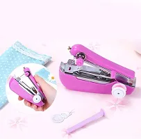 Mini Sewing Stitch Stitching Tailoring Machine for Garment Cloth Home Household Hand-Operated Manual Stapler Size(Pack Of 1)-thumb3