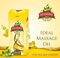 Oligro Body Massage Olive Oil Pack of 6 (100ml Each)-thumb2