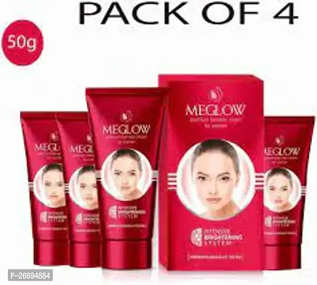 meglow skin brighting cream  (pack of 4)