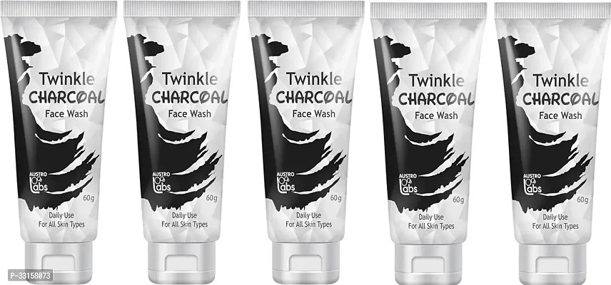 Twinkle Charcoal Face Wash (pack of 5)