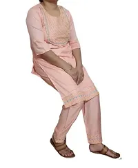 Stylish Fancy Designer Rayon Kurta With Bottom Wear Set For Women-thumb2