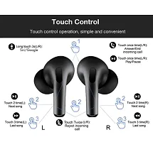 Earbuds TWS Airpods V3 Pro Max Premium Black Latest Editi With Noice Cancellati-thumb2