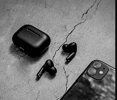 Earbuds TWS Airpods V3 Pro Max Premium Black Latest Editi With Noice Cancellati-thumb4