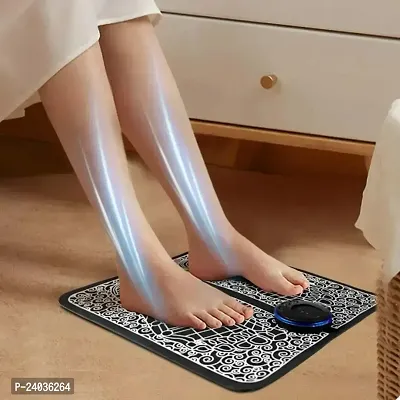 Rechargeable ( EMS ) FOOT massager mat , Muscle Stimulator, Simulated Massage Therapy for Foot,Hands,Arms,Shoulder,Arthritis Pain and Vericose Veins,Drug-free Pain Relief