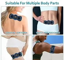 Body Massager 8 Modes 1 Pcs, Portable Mini Massager Cervical Massage Soothing Pain, Body Massager Patch for Whole Body Neck Back Waist Arms Leg (standerd-1)-thumb2