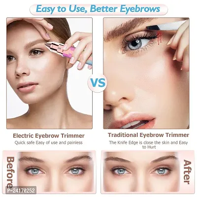 Seamles Facial Hair Trimmer - Facial trimmer - Facial Epilator , 2in1 Eyebrow And Facial Hair Remover , Flawlessly Remove Body Hairs For Women-thumb4