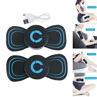 Body Massager 8 Modes 1 Pcs, Portable Mini Massager Cervical Massage Soothing Pain, Body Massager Patch for Whole Body Neck Back Waist Arms Leg (standerd-1)-thumb4