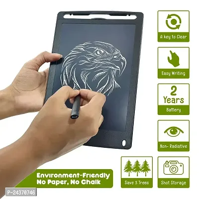 Ruffpad 8.5E Re-Writable LCD Writing Pad with Screen 21.5cm (8.5-inch) for Drawing, Playing, Handwriting Gifts for Kids  Adults, India's first notepad to save and share your child's first creatives v-thumb2