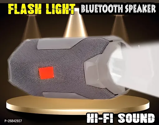 Bluetooth Speaker With Torch