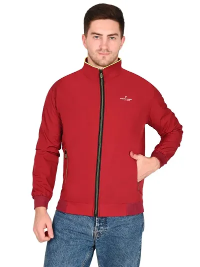 Classy Cotton Solid Sporty Jacket