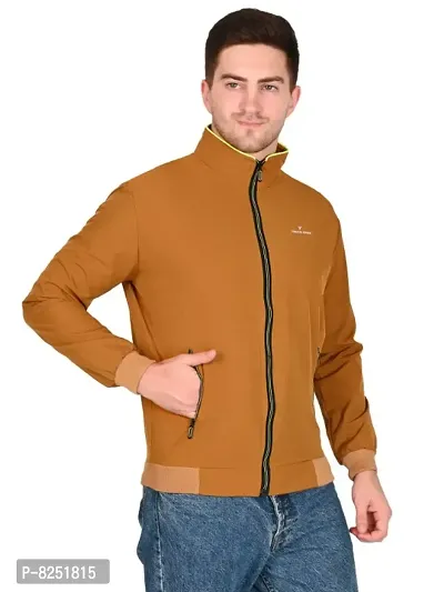 Classy Cotton Solid Jackets for Men-thumb0