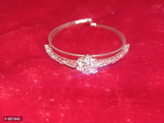 Glittering American Diamond Studded Bracelet Bangle kada-thumb0
