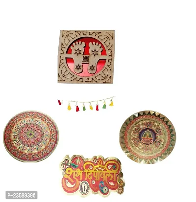 Combo of Rangoli Stickers With Toran B3