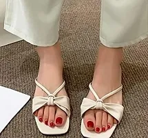 Stylish Beige Sandal For Women-thumb1