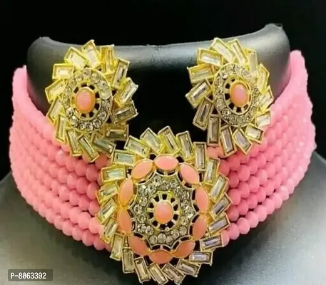 Stylish Fancy Alloy Kundan Jewellery Set For Women
