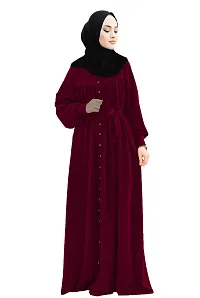 Stylish Polyester Islamic Abaya for Women-thumb1