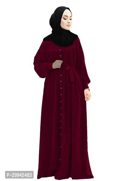 Stylish Polyester Islamic Abaya for Women-thumb2