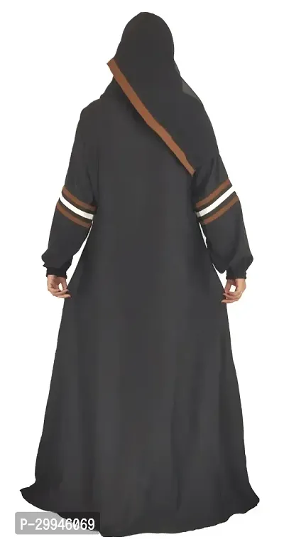 Stylish Polyester Islamic Abaya for Women-thumb2