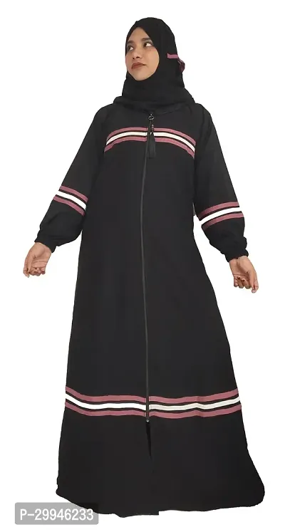 Stylish Polyester Islamic Abaya for Women-thumb0