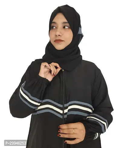 Stylish Polyester Islamic Abaya for Women-thumb3