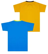 Stylish Cotton Printed Multicoloured T-shirt For Baby Boys Pack Of 2-thumb1