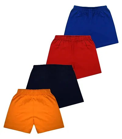 Comfortable Shorts Combo For Baby Boys Pack Of 4