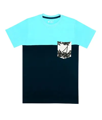 FANG Boys Cut Sew Half Sleeve Regular Fit T-Shirt T-Shirt