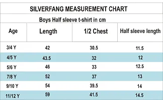 SILVER FANG Silverfang Boys Cute Cotton Half Sleeve T-Shirt Pack of 2-thumb2