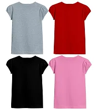 SILVER FANG Girls Tshirt-Pack of 4-thumb2