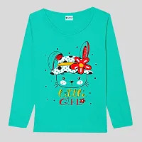 Cute Girls Full Sleeve Cotton Tshirt Pack of 3-thumb2