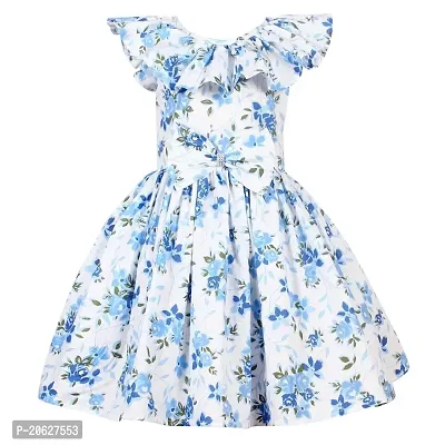 Alina-Enterprises Cotton Printed Girl's Frocks.