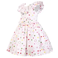 Alina Enterprises Cotton Floral Printed Girl's Frocks.-thumb2