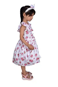 Alina-Enterprises Cotton Printed Girl's Frocks, Comfortable Dress for Girl's-thumb3