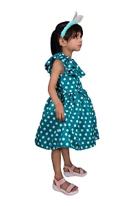 Alina Moda Frock Kids Dress for Baby Girls 3 to 12 Years (Multycolor)-thumb3