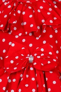 Alina Moda Baby Girls Frocks Dress (7-8 Years, Red)-thumb4