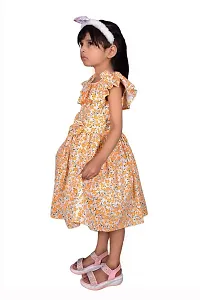 Alina-Enterprises Cotton Printed Girl's Frocks-thumb3