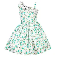 Alina-Enterprises Baby Girls Frocks Dress (11-12 Years, Green)-thumb3