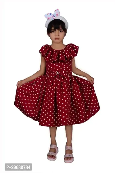 Alina Moda Frock Kids Dress for Baby Girls Age 3 to 12 Years