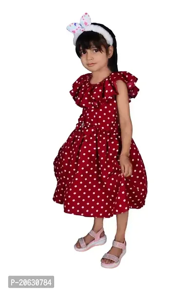 Alina Moda Frock Kids Dress for Baby Girls Age 3 to 12 Years-thumb5